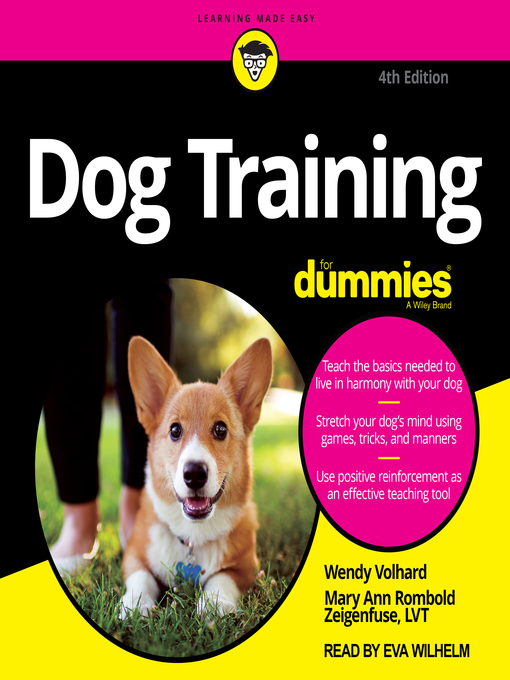 Title details for Dog Training For Dummies by Wendy Volhard - Wait list